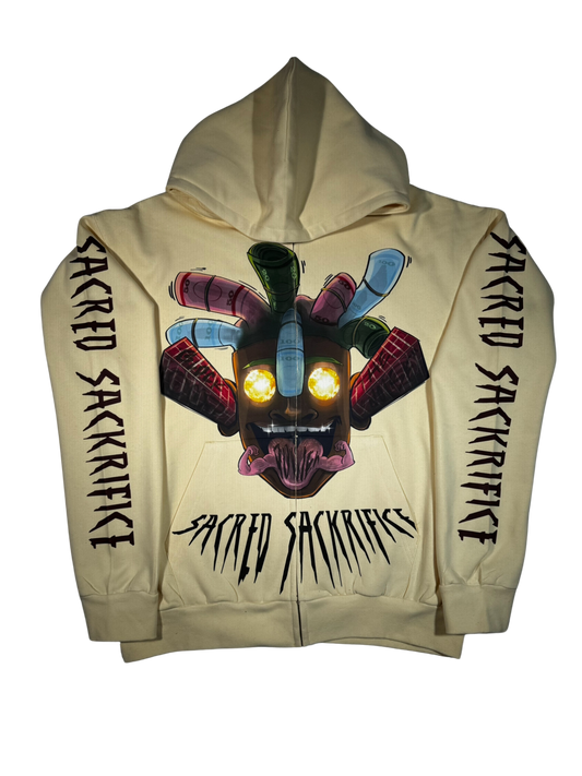 Sacred Sackrifice Cream Jacket